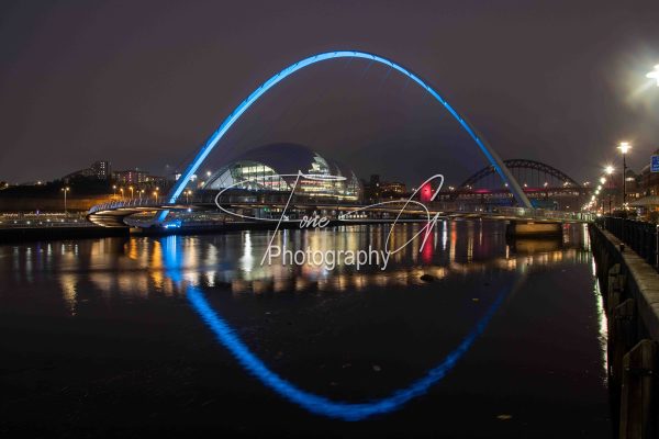 Newcastle night reflections