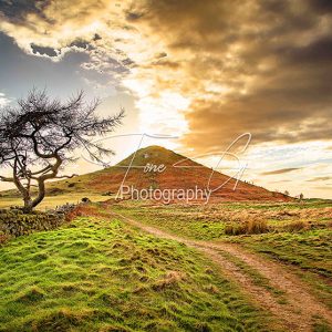 Sunset Roseburry topping